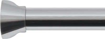 Produktbild von Famanu Aluminium Duschvorhangstange verchromt - 75-125 cm, verstellbar