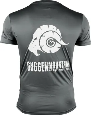 Produktbild von GUGGEN MOUNTAIN Herren Funktiosshirt Funktionswäsche Funktions T-Shirt Sport Outdoor Aktivitäten Schnelltrocknend Kurzarm Atmungsaktive Dunkelgrau XXL
