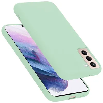 Image de Cadorabo Housse pour Samsung Galaxy S21 PLUS Housse en vert Housse pour portable Case Cover TPU Etui
