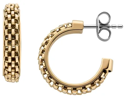 Image de Boucles d'oreilles Cercle Skagen Or Collection Merete - femme
