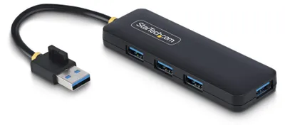 Produktbild von StarTech.com 4-Port USB-A Hub 5 Gbps Mini Reisehub busbetrieben