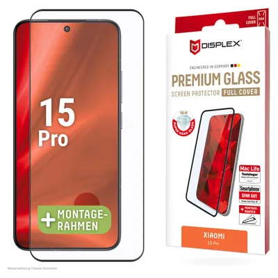 Produktbild von DISPLEX Premium Glass 3D Xiaomi 15 Pro/15 Ultra