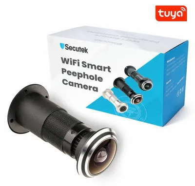 Produktbild von WLAN-Digitales Guckloch Secutek SKI-DF2MP178-T