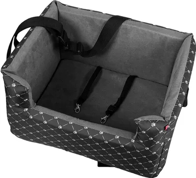 Immagine prodotto di Seggiolino per cani Seggiolino per cani Seggiolino per cani Eco Grey Black M