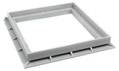 Produktbild von MARLEY Schachtdeckelrahmen 300x300 Grau