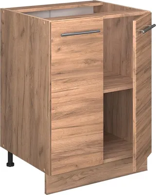 Obrázek produktu pro Spodní skříňka kuchyňské linky Vicco Fame-Line Zlatý mocný dub 60 cm bez pracovní desky, Model 56991