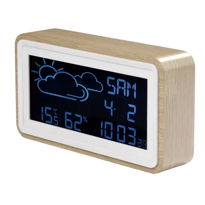 Image de Station météo avec horloge et calendrier
