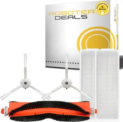 Produktbild von Zubehör Set, Ersatzteile Kit für Zaco M1S (1x Hauptbürste, 2x Seitenbürste, 2x Filter)