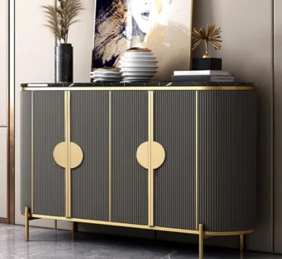 Immagine prodotto di Credenza cassettiera soggiorno design grigio mobili moderni nuovi
