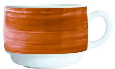 Immagine prodotto di Tazza in terracotta, impilabile, capacità 19 cl - confezione da 48 pezzi
