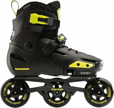 Obrázok produktu pre Rollerblade Apex 3WD JR Black/Lime 28-32 Kolieskové korčule