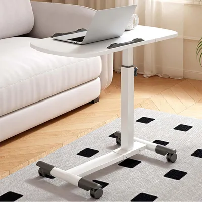 Productafbeelding van Verstelbare laptoptafel met wielen, geschikt voor bed en bank