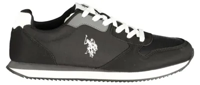 Produktbild von Herren Sportschuh Schwarz mit Weißen Details und Herausnehmbarem Fußbett