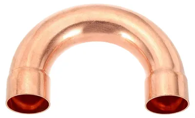 Kupferrohrbogen 180°, 1 1/4 Zoll ID, Lötfitting