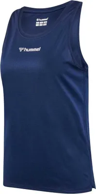 Produktbild von Hummel Hmlrun Singlet S/L Woman - black iris, Größe:XXL