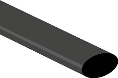 Image de Gaine Thermoretractable 2:1 - 12 7mm - Noir - 25 Pcs