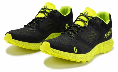 Productafbeelding van Scott Kinabalu Ultra RC heren hardloopschoenen, zwart/geel, maat 45 1/3 EU