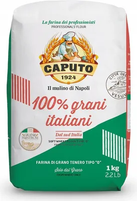 Obrázek produktu pro Caputo 100 % Grani Italiani 1 kg italská pšeničná mouka typu 0