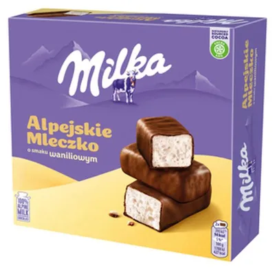Productafbeelding van Milka Alpenmelk, vanille, 330g