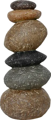 Produktbild von Deko-Objekt - Braun - Grau - 18 x 41 cm - Faserton