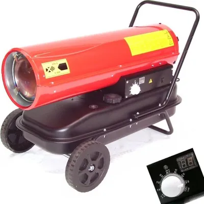 Produktbild von 30kW Heizkanone Digital Bauheizer 55437 Diesel Heizung Ölheizgerät Bautrockner