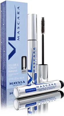 Produktbild von Mavala Volumen und Länge Wasserfeste Wimperntusche Noir 10ml