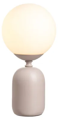 Zdjęcie produktu dla Lampa stołowa Paulmann "Glowing Charm", E14, max. 20W, kolor: ciepła szarość, biały