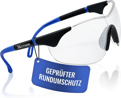 Imagen del producto de Gafas de seguridad ligeras, de 26 gramos, con protección UV, para una visión clara