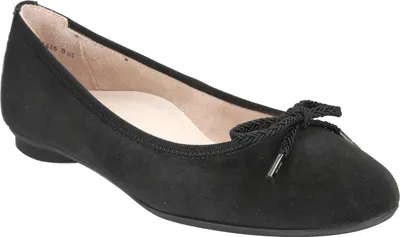 Produktbild von Paul Green Ballerina 2925-052, Rauleder, Schwarz, Damen