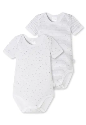 Produktbild von Schiesser Babys Unisex 2PACK Bodies 1/2 86  sortiert 1 Pack (Mehrfach)