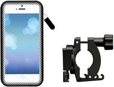 Zdjęcie produktu dla Etui na telefon komrkowy Gaiam ze stojakiem do 5,7 cala czarny czarny jeden rozmiar