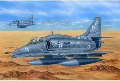Produktbild von HOBBY BOSS HB81766 A-4M Sky Hawk