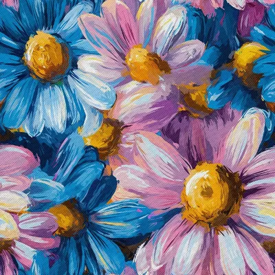Produktbild von OUTDOOR DEKOSTOFFE OXFORD - Motiv Bunte Blumen | DX18033