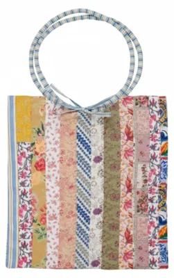 Produktbild von IB Laursen Tasche UNIKA Patchwork – Einkaufstasche aus Baumwolle