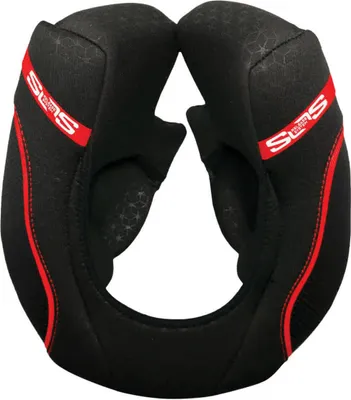 Produktbild von Paranuca mit SOS-Kissen Schwarz Rot CGM 360 KAD Helm Größe XS