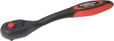Zdjęcie produktu dla BIKESERVICE grzechotka dwustronna 1/4", drobnozębna o długości całkowitej: 1