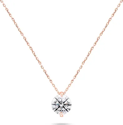 Produktbild von Sparkling bronze necklace with zircon NCL68R