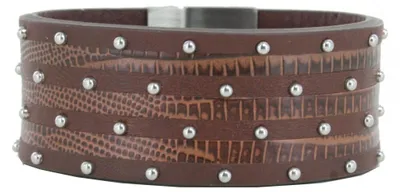 Produktbild von Police Herren Armband Avenger Brown Leder PJ.21872BLC/03-19