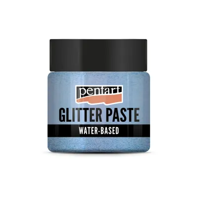 Obrázek produktu pro PENTART Glitrová pasta jemná, 50 ml, světle modrá