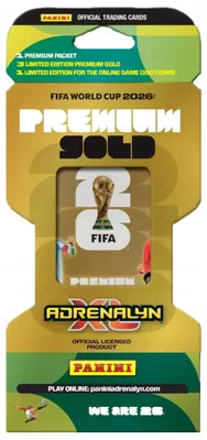 Produktbild von Blister Gold Fifa World Cup 2026 Panini Limited Premium Football Cards