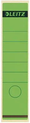 Obrázok produktu pre Leitz 1640-10-55 1640 Rückenschilder - Papier, lang/breit, 100 Stück, grün