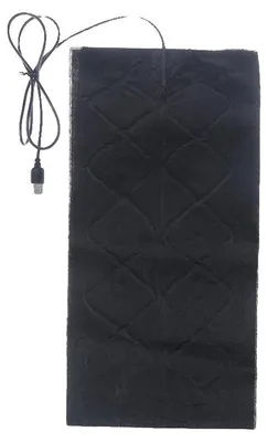 Image de Appareil de chauffage, fibre de carbone, tapis chauffant portable, 20 x 40 cm