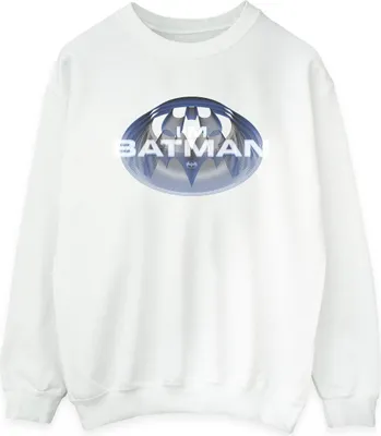 Produktbild von DC Comics - "I'm Batman" Sweatshirt für Damen BI41075 (S) (Weiß)