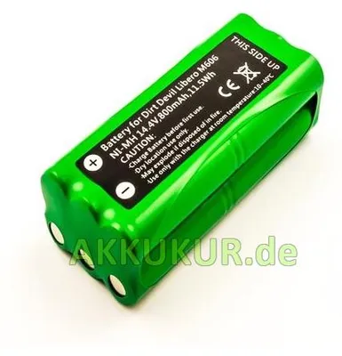 Produktbild von Akku für Sauger Dirt Devil M612 SPIDER / M612 / M607 SPIDER / M607 / LIBERO M606-2, LIBERO M606-1, LIBERO M606
