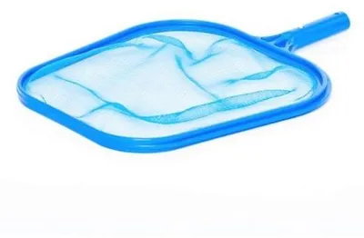 Produktbild von Kescher für Teleskopstange mit 30 x 30 cm, blaue Farbe