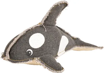 Produktbild von Flamingo Hundespielzeug Canvas Delfin Squeaker