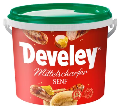 Produktbild von Develey Senf mittelscharf - 5kg