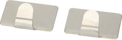 Produktbild von KOTARBAU® Satz 2 Stk. Klebehaken Rechteckig aus Edelstahl