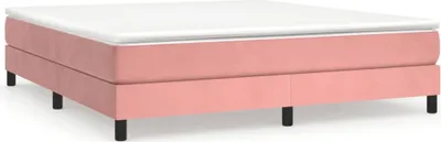 Produktbild von Boxspringbettgestell Rosa 160x200 cm Samt