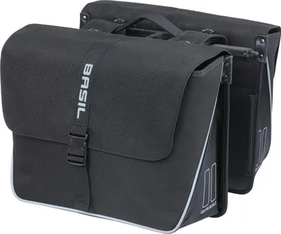 Image de Sacoche double BASIL "Forte MIK 2.0" Volum noir
